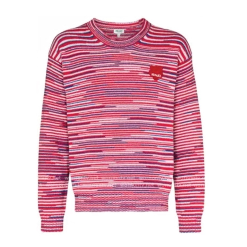 NWT Kenzo Spacedyed Tiger Crest Sweater in size L